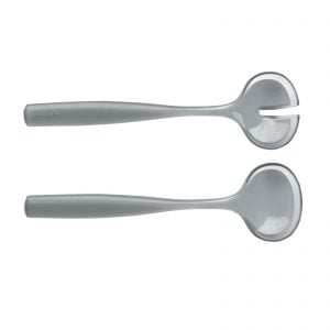 Guzzini Grace Salad Servers - Grey/White