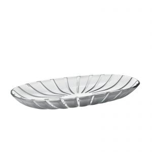 Guzzini Grace Serving Tray - Grey/White