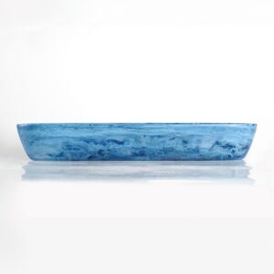 Classic Jumbo Boat Bowl Denim Swirl