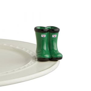Nora Fleming Mini - Jumpin' Puddles galoshes