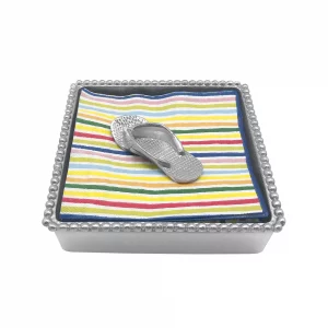 Mariposa Flip Flop Cocktail Napkin Set
