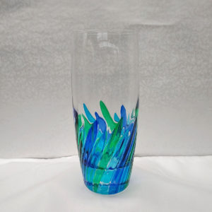Incantos Collection Peacock Hi-Ball Glass