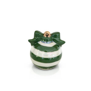 Nora Fleming Mini Deck the Halls Green Christmas ornament