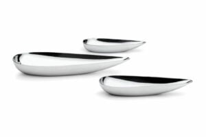 Philippi Blob set of 3 bowls - empty - side view