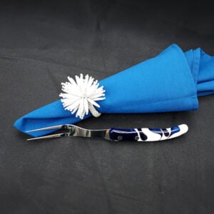 Claude Dozorme Berlingot Cheese Fork - Blue Marble