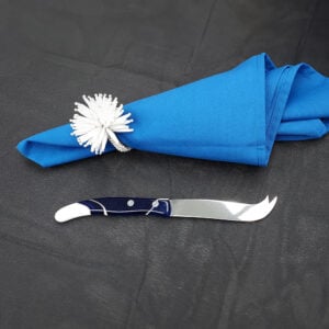 Claude Dozorme Berlingot Cheese Knife - Blue Marble