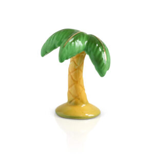 Nora Fleming mini In the Breeze shaped like a palm tree