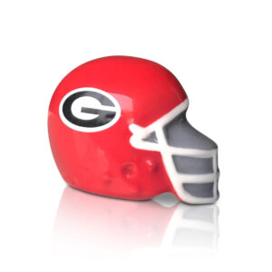 Nora Fleming mini University of Georgia helmet