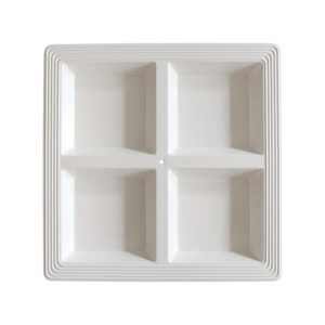 Nora Fleming Melamine Pinstripes Sectional Server