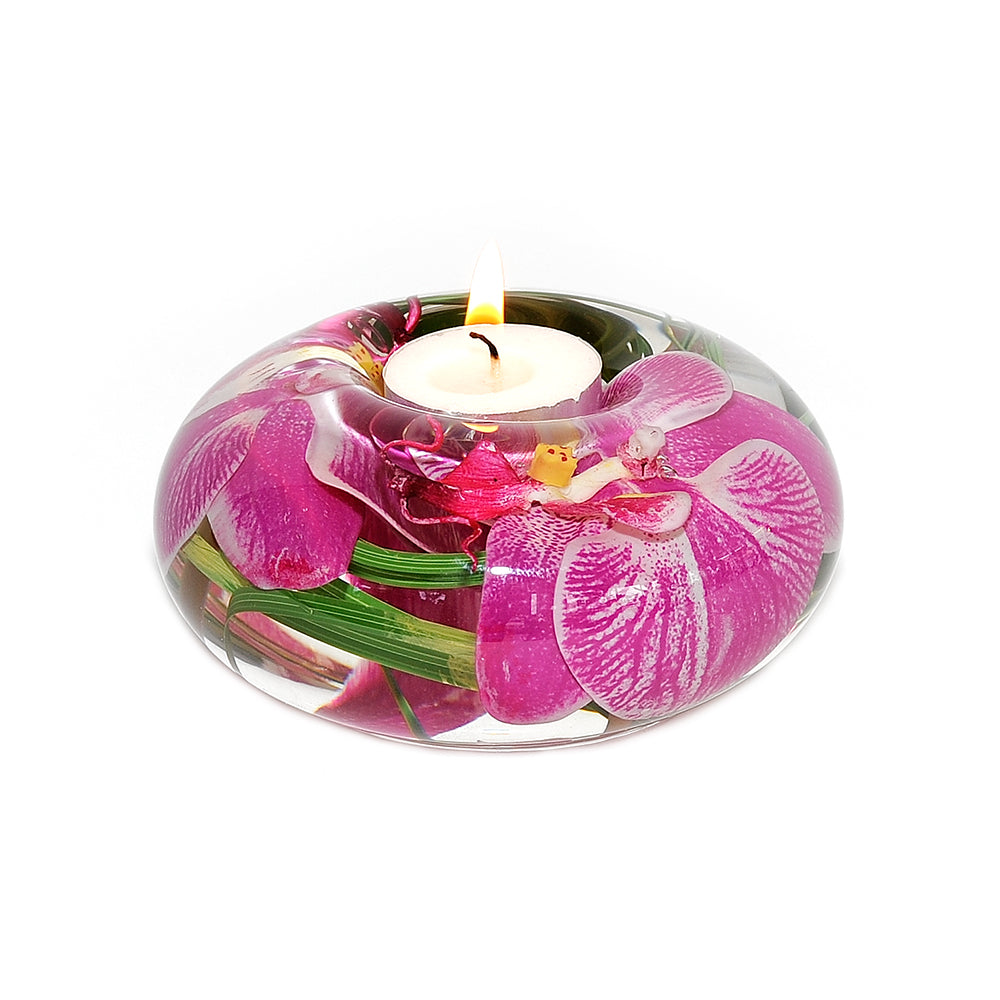 Fuchsia Phalaenopsis Orchid T-Light Small