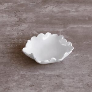 VIDA Colette Appetizer Plates Set of 4 (White)