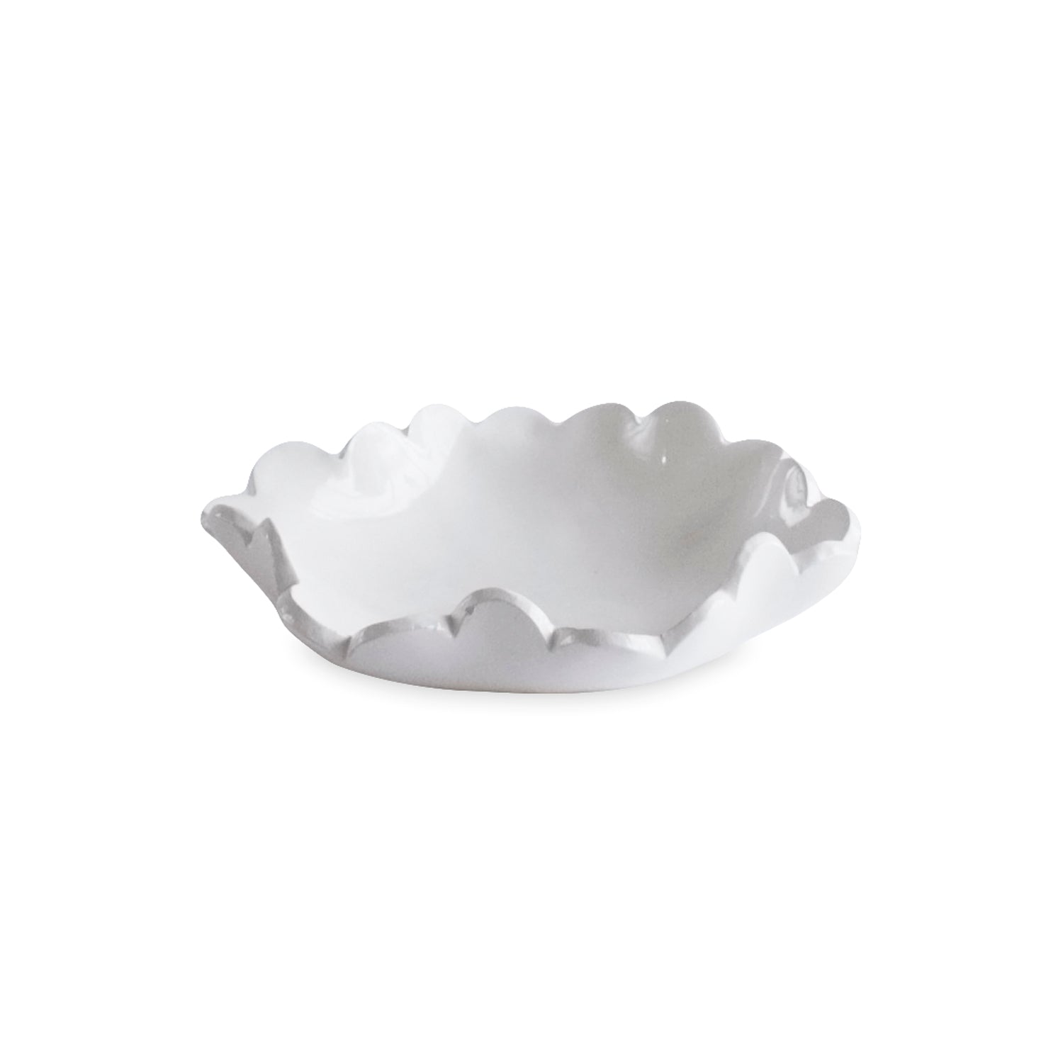 VIDA Colette Appetizer Plates Set of 4 (White) - Image 2