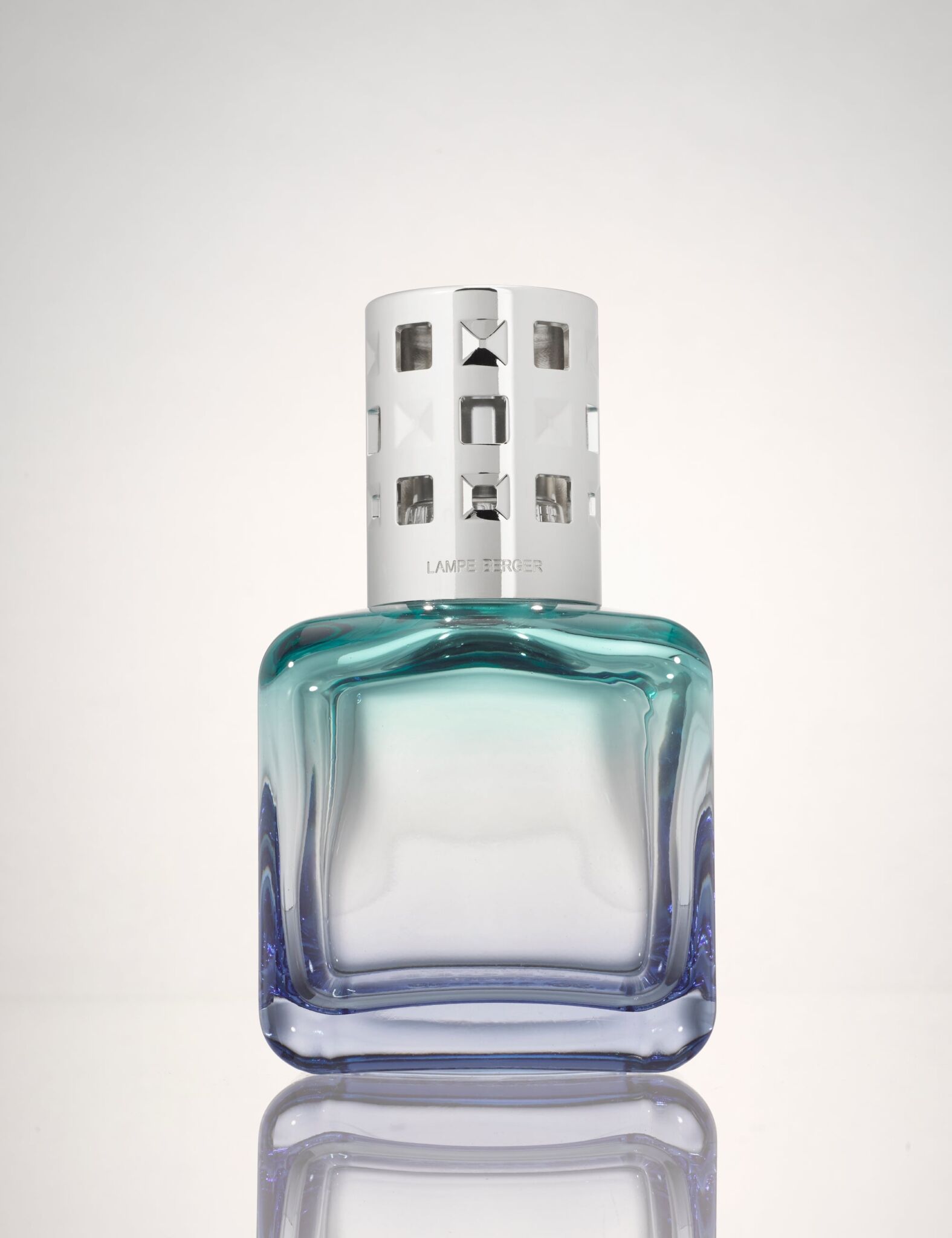 Glaçon Turquoise-Blue Gradient Lamp Gift Set with Air Pur - Image 4