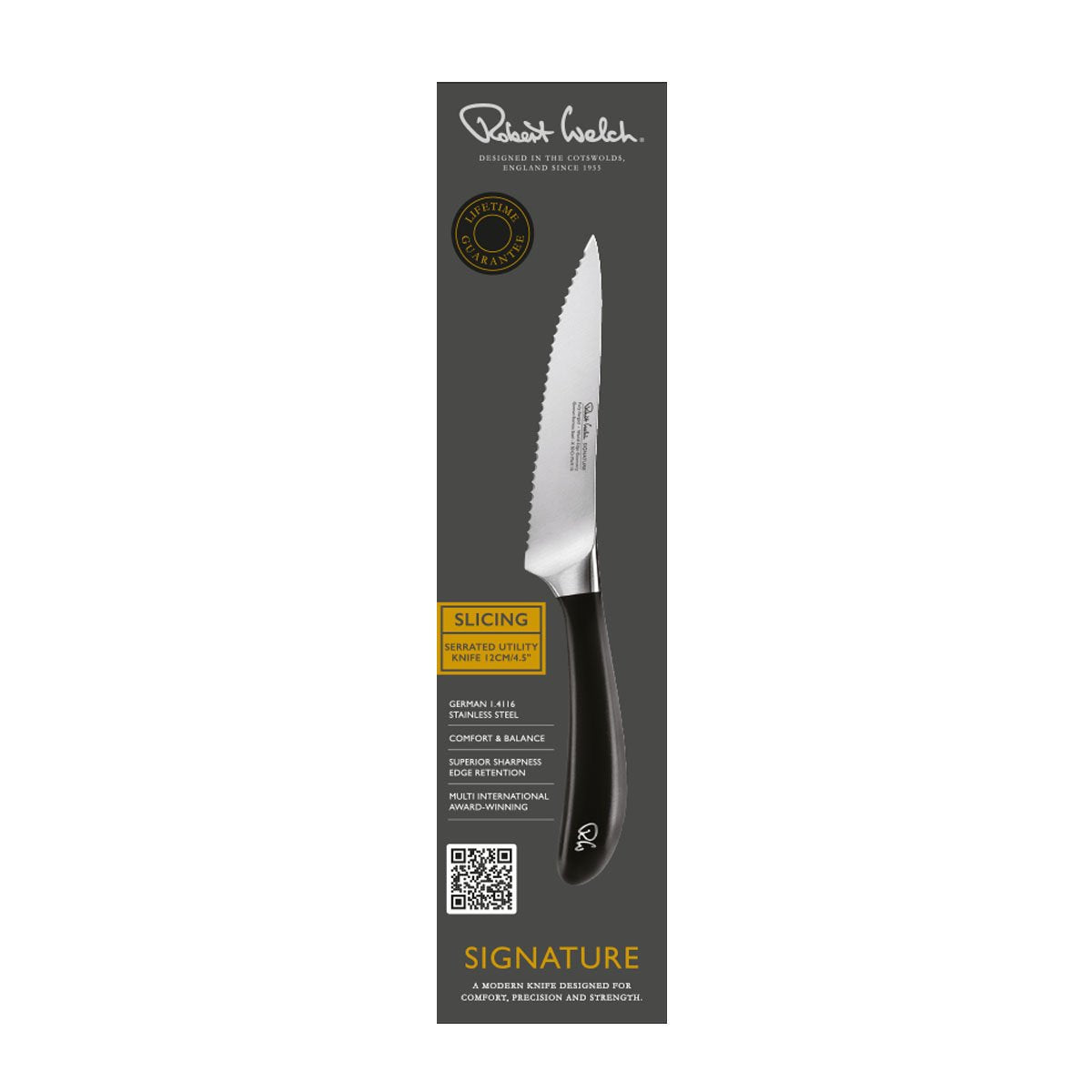 Signature 4.5" Serrated Utility Knife - Image 5