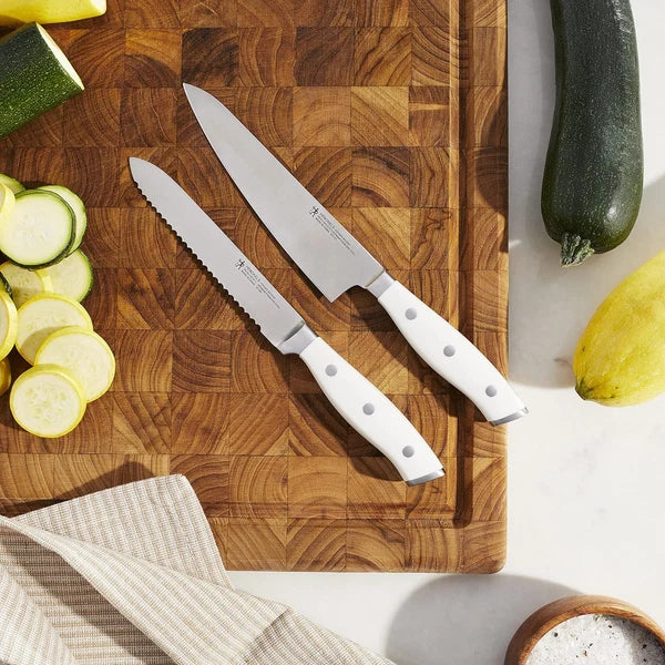 2 Piece Prep Set - White Handle - Image 2