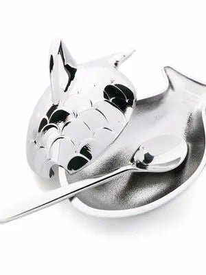 Columbina Salt Cellar and Spoon - Image 2