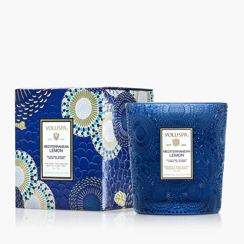 Voluspa Candle 9 oz Mediterranean Lemon - Image 3