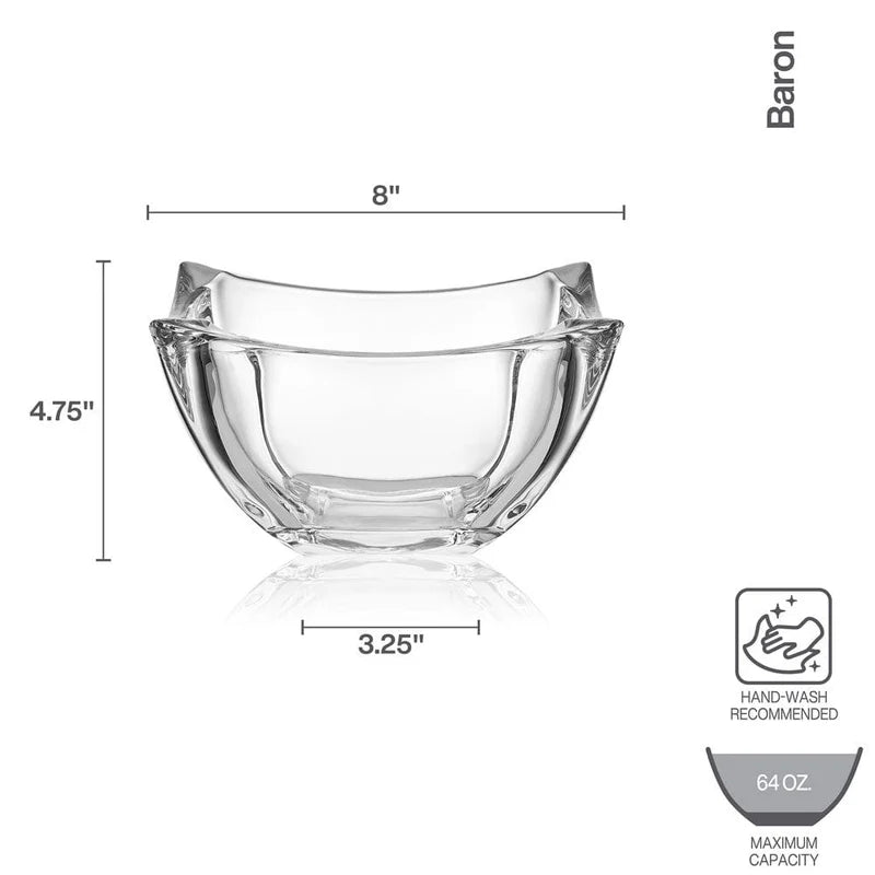 Mikasa Baron 8" Square Bowl - Image 3