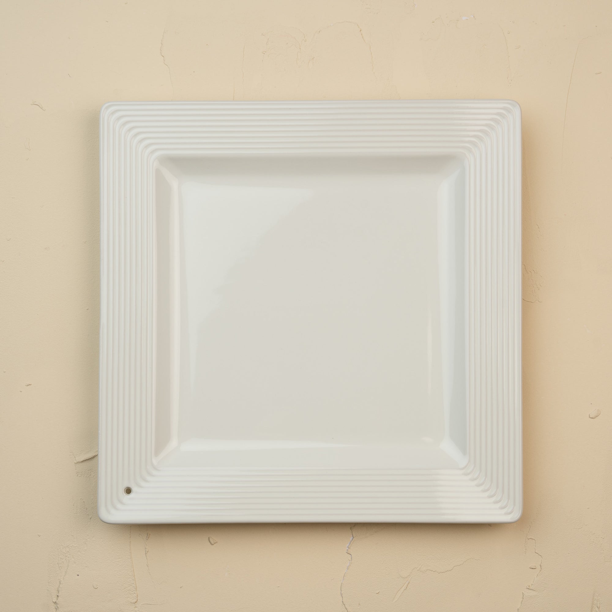 Square Platter Pinstripes